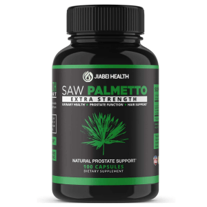 Jiabei Health Saw Palmetto Supplement for Prostate and Urinary Support - 100 Capsules