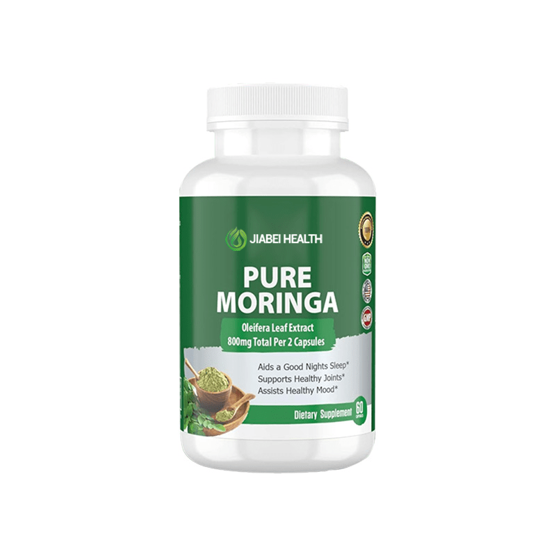 Moringa Capsules 800mg for Energy, Immunity and Antioxidants – Jiabei Health Supplement