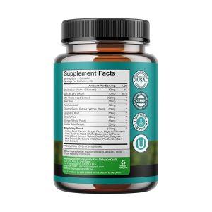A bottle of JiaBei Health Liver Support with Milk Thistle capsules, labeled "Rooted in Nature, Backed by Science" and featuring "Cleanse & Detox Support" and "20+ Liver Health Nutrients." The bottle contains 70 capsules. This premium Liver Support with Milk Thistle product is offered by a GMP, ISO22000, HALAL, and KOSHER certified bulk provider, with a minimum order quantity of 500 units for wholesale and private label opportunities.