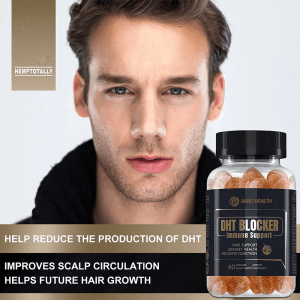 DHT Blocker Gummies help reduce DHT production, improve scalp circulation, and support future hair growth for wholesale partners.