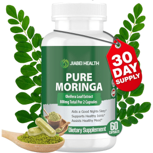 Moringa Capsules 800mg for Energy, Immunity and Antioxidants – Jiabei Health Supplement