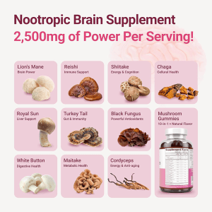 mushroom capsule ingredients list