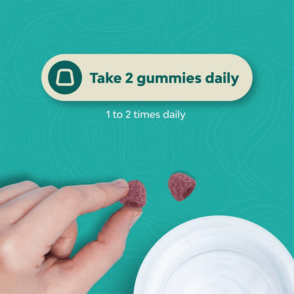 Raspberry Magnesium Gummies for Relaxation, Sleep & Focus - Image 4