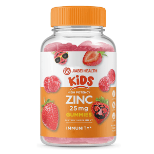 High potency Kids Zinc 25mg Gummies with natural berry flavor for immunity, OEM and private label supplement manufacturing
