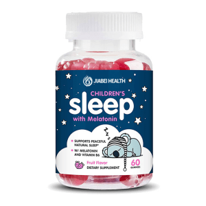 Fruit flavor children’s sleep gummies with melatonin and vitamin B6 for kids, OEM private label supplement