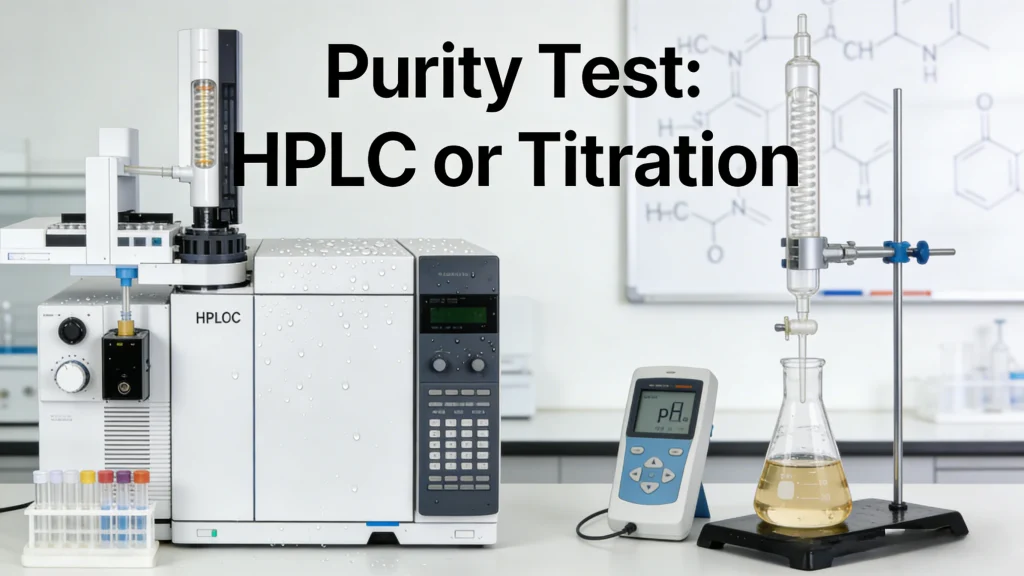 creatine certificate of analysis showing testing methods such as HPLC, ICP-MS, and microbiological analysis
