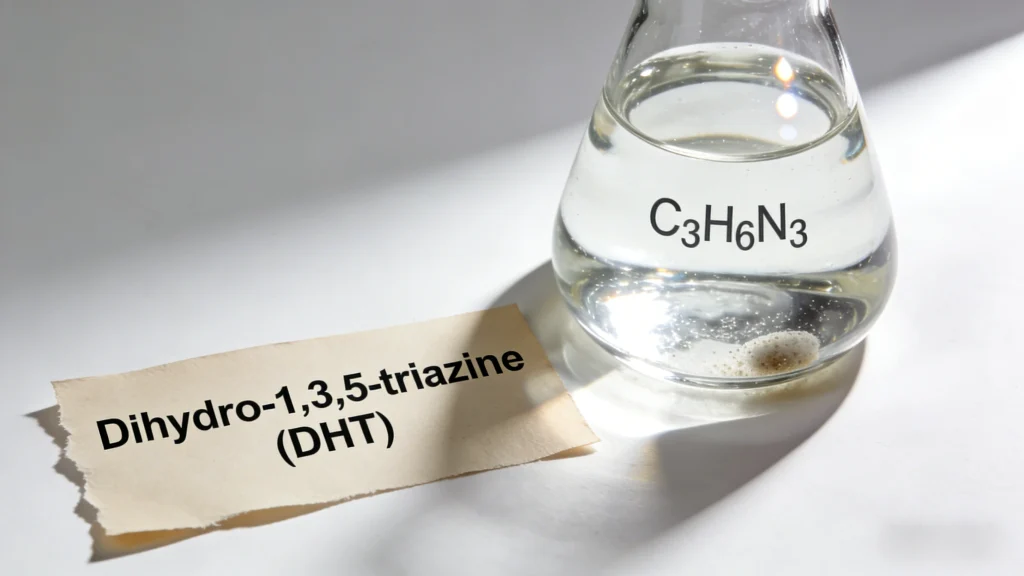 creatine certificate of analysis showing DHT impurity result marked as not detected