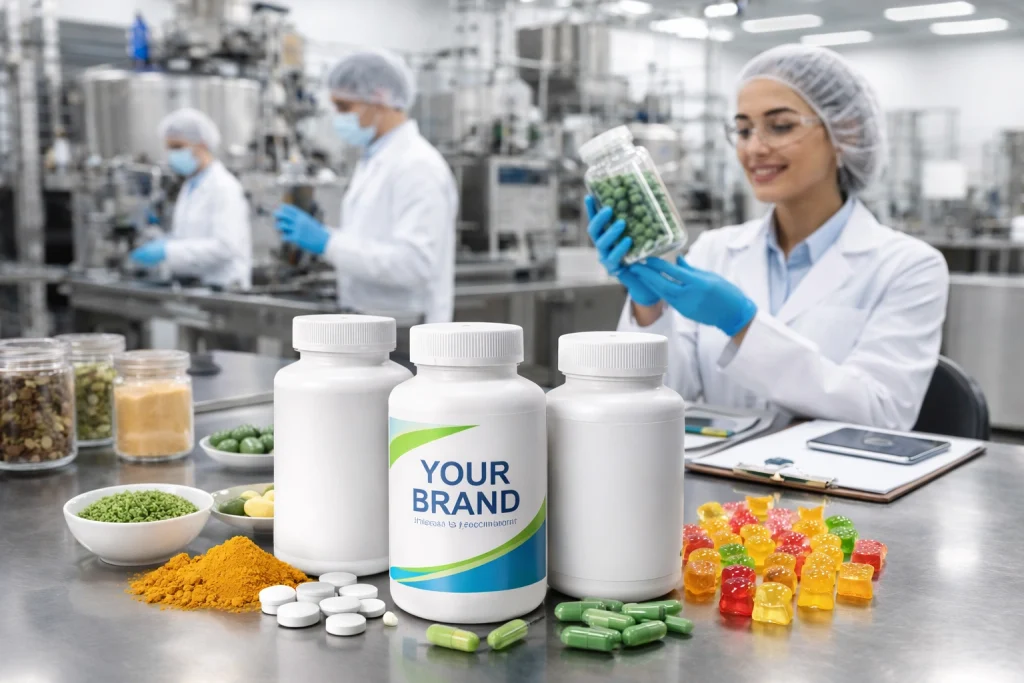 Evaluating Private Label Supplement Manufacturers for Brand Production