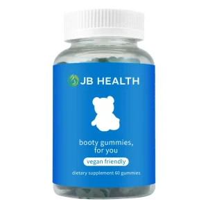 Booty gummies private label vegan botanical gummy supplement in pectin-based formulation for OEM and private label brands