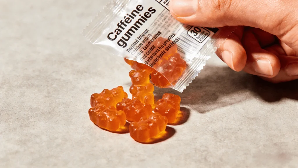 bitterness masking for caffeine gummies assessed during early formulation testing