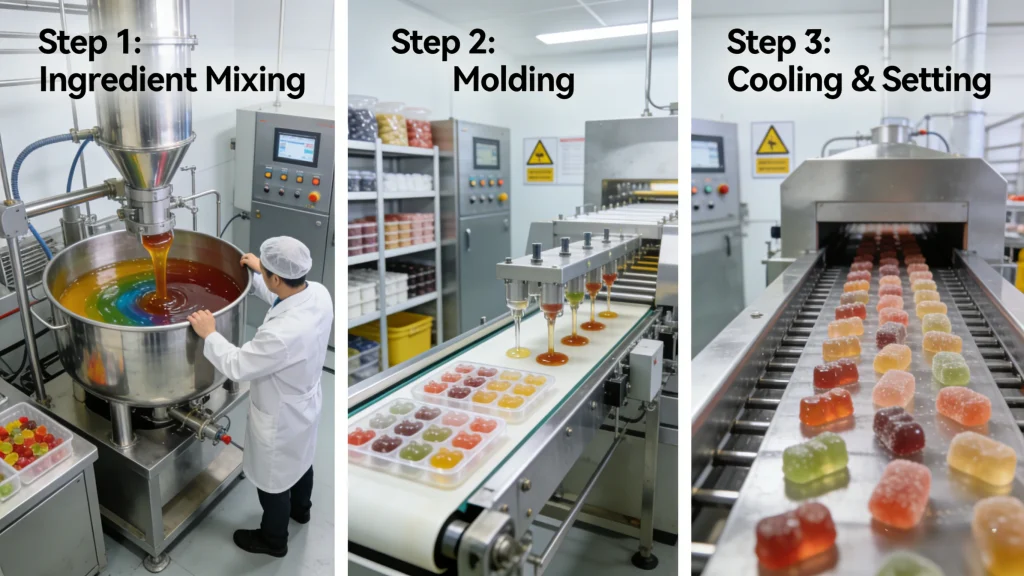 gummy manufacturing MOQ lead time evaluated during early project planning