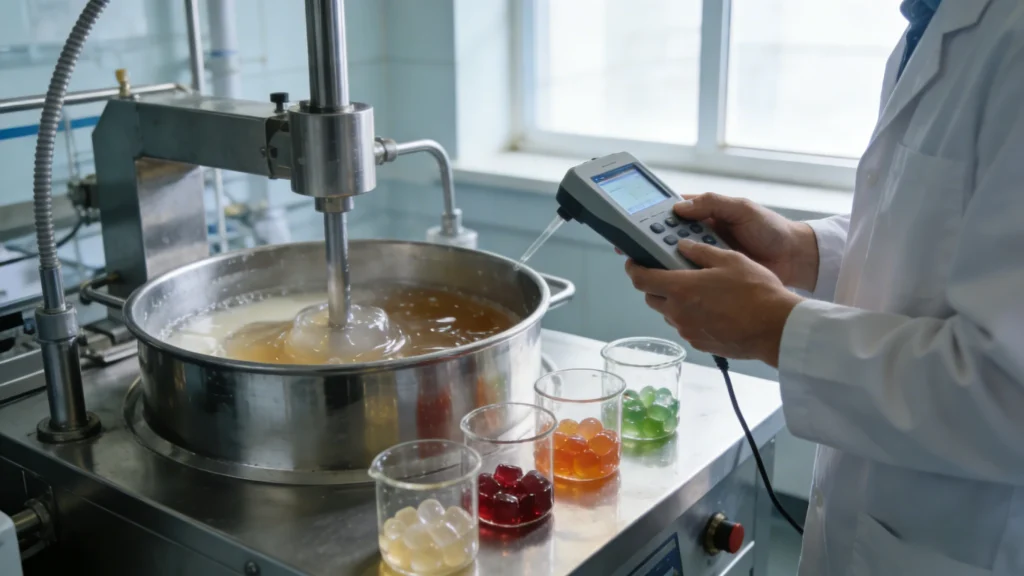 high active gummy formulation capability assessed during supplier evaluation