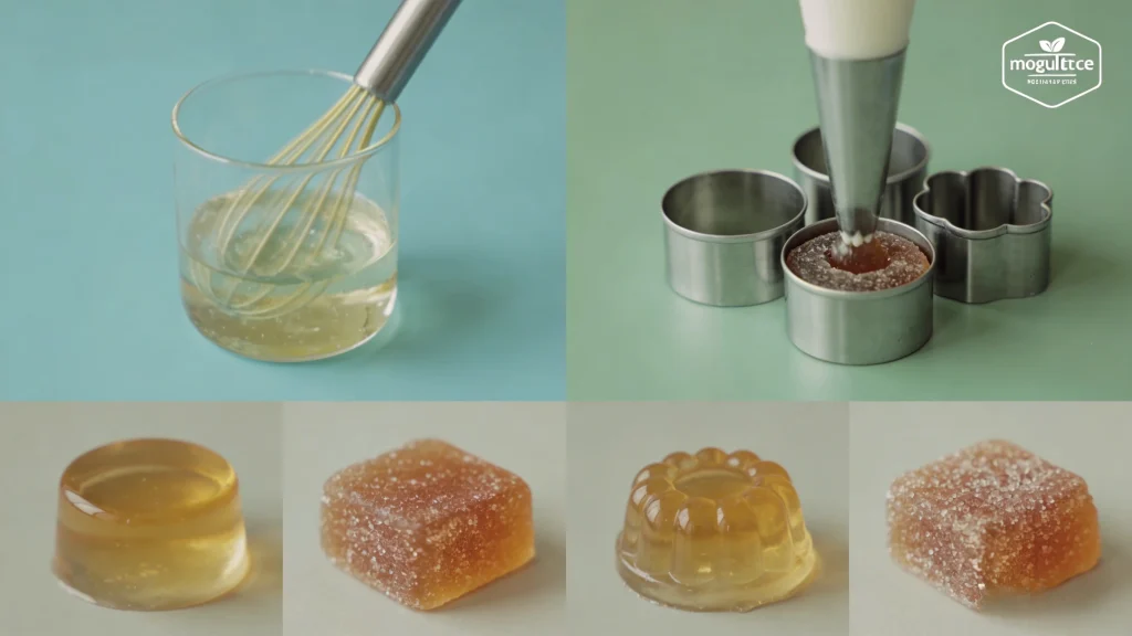 starchless vs mogul gummy manufacturing evaluated for high active formulation control