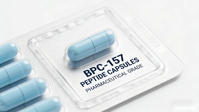 BPC-157 peptide capsules manufacturing context illustrating regulatory boundaries, documentation scope, and risk allocation in OEM production