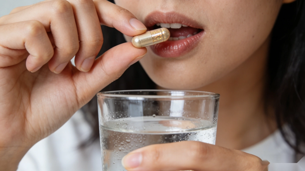 how to take mullein capsules with water
