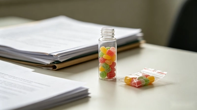 Halal gummy samples prepared for document and quality review