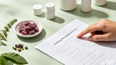 Ingredient source review for a vegan pectin gummy formula