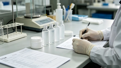 Quality control inspection for keto supplement manufacturing