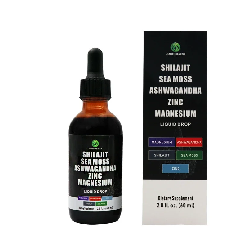 Botanical Liquid Supplement Dropper Bottle